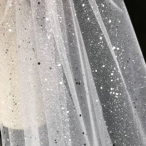 Malla de pulverización de polvo, encaje, poliéster bronceado, telas de malla de polvo brillante transpirable para TELA DE BODA, <span class=keywords><strong>falda</strong></span>, textil para el hogar - Product Image 4