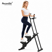 Stepper Hidráulico para Ejercicios, Máquina de Ejercicio, Equipo de Fitness para Pérdida de Peso, Piernas, Apartamento, Portátil