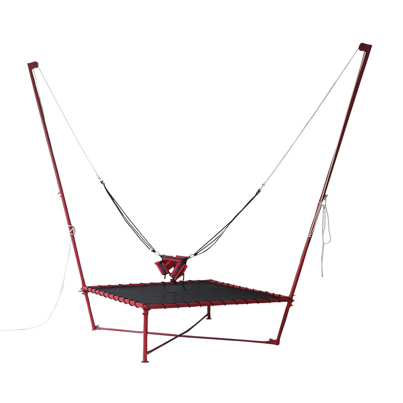 Kids Ftrampoline Ride Theme Park Machine