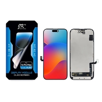 Écran LCD de qualité OLED souple JK pour iPhone 16 Pro Max avec assemblage de numérisateur tactile pour iPhone 16 Pro Max