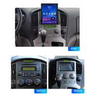 Écran vertical Tesla de 9,7 pouces, autoradio Android 2 Din pour Hyundai H1 Grand Starex 2007-2015, Car-play, navigation GPS automatique