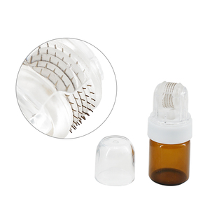Microneedle Derma Stamp certifié CE, 150 aiguilles, Hydro Stamp Derma Roller pour une absorption active - Product Image 6
