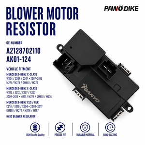 Ersatz-Gebläsemotor-Widerstand A2128702110 AK01 <span class=keywords><strong>124</strong></span> für Mercedes Benz Auto-Ersatzteile Klimaanlage - Product Image 1