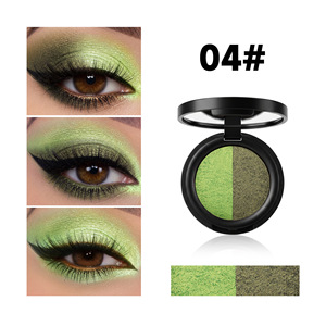 Paleta de Sombras de Ojos <span class=keywords><strong>Duo</strong></span> Rosa Perlado, Resistente al Agua, con Acabado Brillante y Mate, en Tonos Tierra, Dorado, Marrón y Azul - Product Image 2