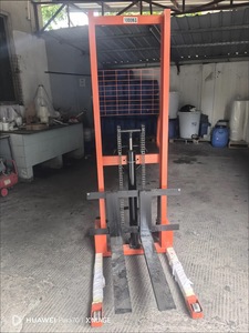 Apilador Hidráulico Manual de 1 Tonelada, 1000 kg, Portátil, para Manejo en Almacén - Product Image 2