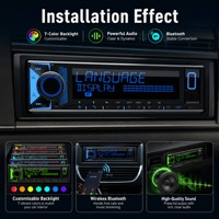 Prêt à expédier Autoradio DSP Lecteur MP3 8 RCA Contrôle par application Crossover 3 voies Retard de phase pour projets d'amélioration audio automobile 10% de réduction
