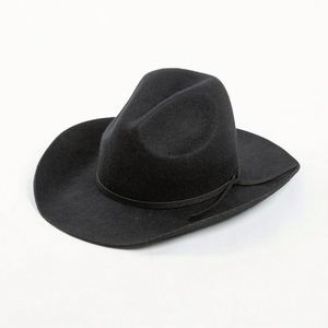 Western Style Mexican Wool Felt Sombrero Hat Fashion Men Women Rolled Brim Fedora Hats - Product Image 5