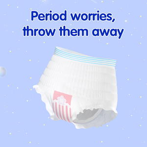 Culottes menstruelles de <span class=keywords><strong>nuit</strong></span> avec <span class=keywords><strong>protection</strong></span> 360° °   <span class=keywords><strong>Protection</strong></span> contre les fuites - Matériau doux pour la peau, ajustement sécurisé, réveillez-vous rafraîchi chaque matin - Product Image 4