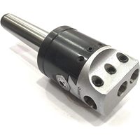 Tête de perçage de précision 2 pouces, queue 2MT, M10 x 1.5 pour fraiseuse et tour, acier rapide, bord de coupe 20mm, 250m/min