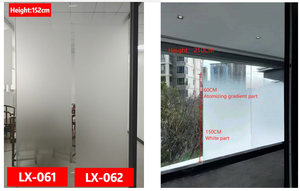 Film de fenêtre dégradé de haute qualité pour la protection de la vie privée, isolation thermique, dégradé décoratif, transparence, 1,52*30M - Product Image 4