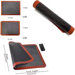 Hollow Breathable <strong>Silicone</strong> Mesh <strong>Baking</strong> Mat High Temperature Resistant Various Sizes and Square Shape <strong>Baking</strong> &amp; Pastry Tool - Product Image 3