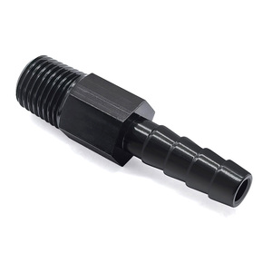 Adaptador Universal para Sistema de Combustible Automotriz, Rosca 1/4NPT a Conector de Manguera de 5/16, Conector de Tubo de Ventilación de Tanque de Combustible de Aluminio 6061 - Product Image 5