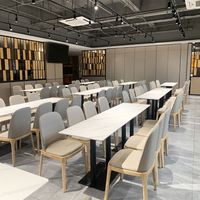 Combinazione di tavolo e sedia da caffè per il tempo libero delle celebrità creative clear bar cafe fresco stand ristorante