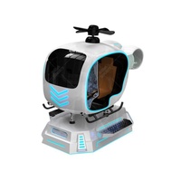 9D VR Hélicoptère VR Avion Commercial Flying Simulator Avion VR FlightSimulator Hélicoptère