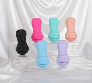 Masturbateur masculin réaliste, gorge profonde, fellation, stimulateur d'orgasme, masturbateurs masculins avec langue et dents, jouet pour hommes - Product Image 1