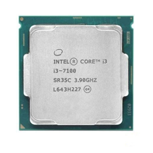 Used & Refurbished Intel I3-7100/SR35C I3-7300/SR359 I3-7350K/SR358 Dual-Core CPUs 3.9GHz 51 TDP for Computer Parts Hot Sales