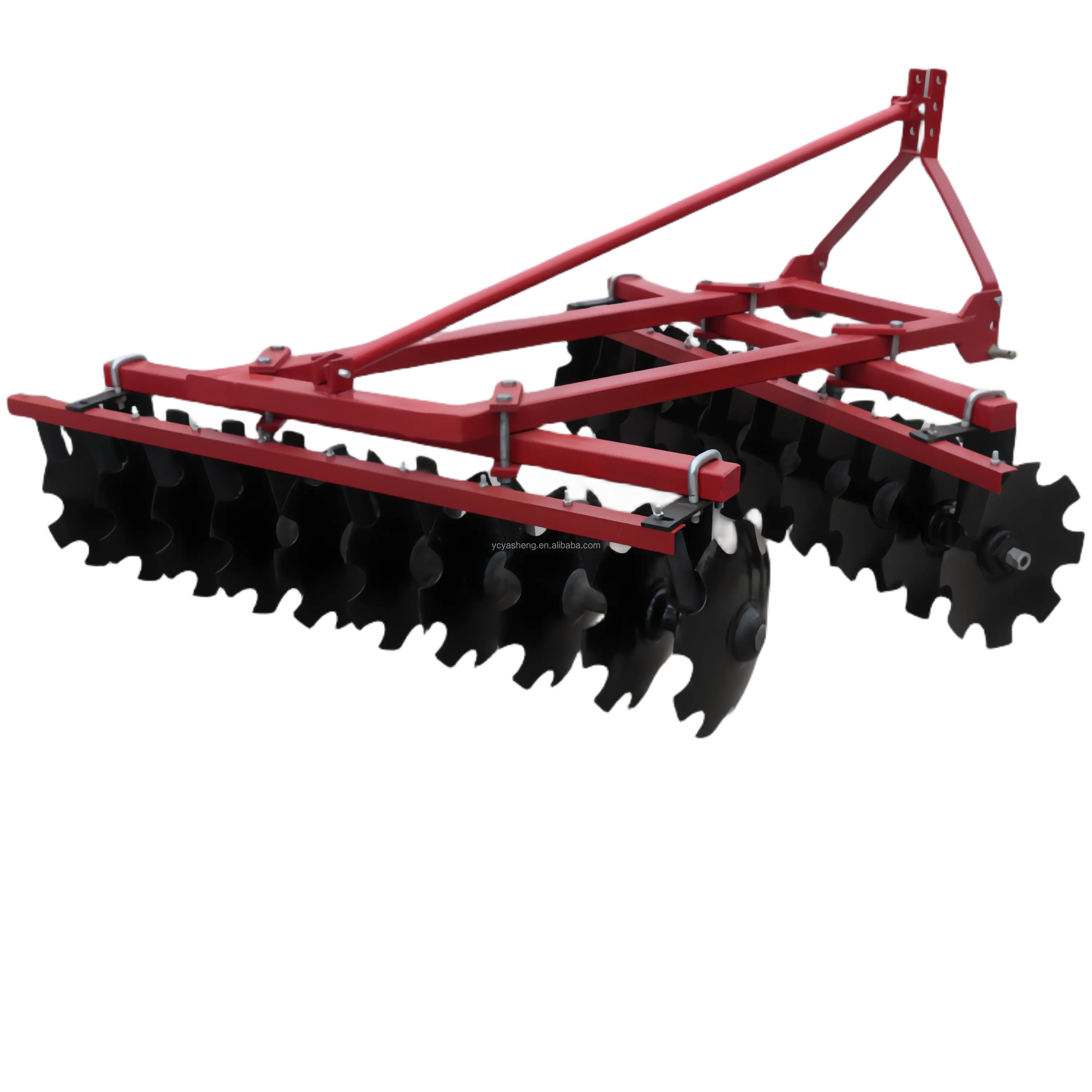 Harrow pertanian mengimplementasikan traktor Hitch Disc mesin Harrow