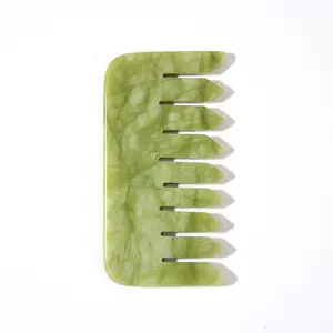 Xiu Yan <span class=keywords><strong>Jade</strong></span> vert peigne <span class=keywords><strong>Jade</strong></span> pierre grattage outil de <span class=keywords><strong>Massage</strong></span> Gua Sha conseil <span class=keywords><strong>Jade</strong></span> peigne - Product Image 4