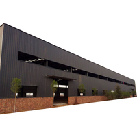 Nouveau bâtiment d'entrepôt en structure métallique préfabriquée / Entrepôt métallique préfabriqué