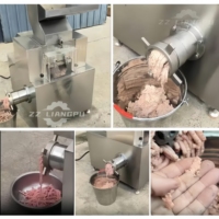Broyeur à os automatique, broyeur à os d'animaux, broyeur à os de bœuf, machine à broyer la viande, à vendre