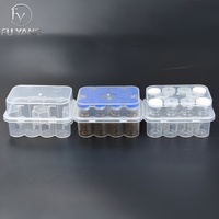 Boîte de voyage écologique en PP pour 10 flacons de peptides de 3 ml avec bouchons en aluminium et bouchons en butyl – Pack tout-en-un