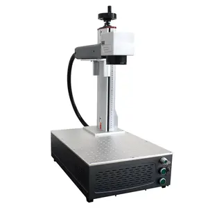 TIPTOPLASER mini tragbare uv-laser-markierungsmaschine galvo scanner faser 30 w 20 w rotierendes faserlaser-markierungsgerät
