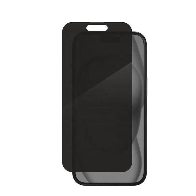 High Quality 2.5D 9H Unbreakable Privacy Anti-spy Tempered Glass Mobile Phone Screen Protector for samsung iphone