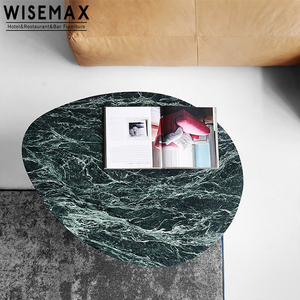 WISEMAX mobili in marmo <span class=keywords><strong>tavolino</strong></span> in stile <span class=keywords><strong>scandinavo</strong></span> mobili per la casa triangolo in metallo centro di lusso in marmo verde <span class=keywords><strong>tavolino</strong></span> - Product Image 3
