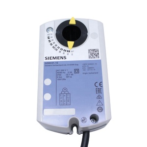 Actionneurs de registre rotatif SIEMENS au design contemporain, commande à trois positions, matériau PVC - Modèles GDB331.1E/GDB336.1E - Product Image 1