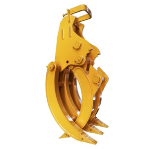 Équipement d'excavatrice, grappin hydraulique puissant, grappin rotatif à 360 degrés, grappin à bois, grappin à billes à vendre - Product Image 1