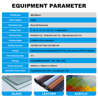 Imprimante UV à plat de petite taille, directement de l'usine, haute résolution pour l'impression sur métal, plastique, bois, verre, bouteilles