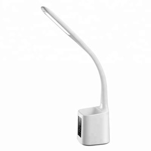 Beautiful White 3d desk lamp adjustable with Pen Holder - Product Image 4