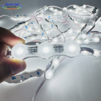 Module LED blanc étanche IP68 extérieur DC12V 3 LED 1.5w SMD2835 Modules LED pour panneaux Module LED d'injection Lightbox
