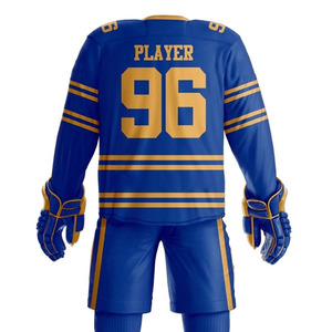 Uniforme de Hockey sur Glace Élégant et Respirant à Prix Abordable, Couleur et Logo Personnalisables, 100% Polyester, Tenue d'Équipe Unisexe pour Adultes, Vente en Gros - Product Image 2