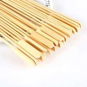Brochetas de Bambú para Barbacoa con Logotipo Personalizado, Palillos Desechables de Grado Alimenticio para <span class=keywords><strong>Kebab</strong></span>, para Campamento, Bar, Restaurante, Hotel - Product Image 1