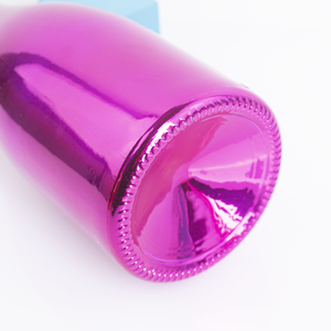 Bouteilles en verre colorées électro-plaquées aux couleurs personnalisées pour les spiritueux, le vin, la bière, le whisky, le brandy, le gin, la vodka, 750 ml - Product Image 2