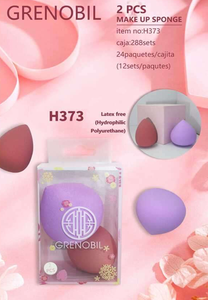 Grenobil Makeup Sponge 2Pcs HC3 Washable Beauty Tool - Product Image 3