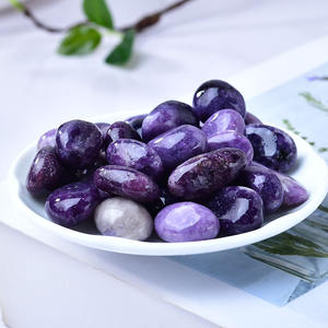 Manufacturers Supply Natural Lilac <strong>Amethyst</strong> <strong>Large</strong> Grain Tumble Stones Original Diffuser Stone - Product Image 4