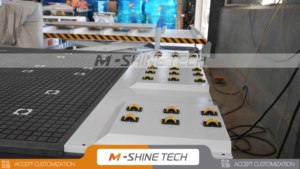 Machine de découpe automatique de bois, <span class=keywords><strong>scie</strong></span> à panneaux CNC <span class=keywords><strong>pour</strong></span> le dimensionnement des panneaux MDF avec système d'alimentation de précision, usine chinoise - Product Image 6