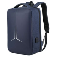 Ransel Laptop Oxford, ransel Laptop perjalanan kasual Multifungsi tahan lama dengan ritsleting kapasitas besar uniseks