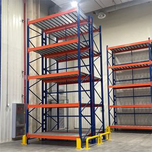 Industriële Magazijn Opslag Zware Dubbele Diepe Vna Selectieve <span class=keywords><strong>Pallet</strong></span> Rack Staal Plastic Balk Rack Lading Opslagapparatuur - Product Image 5