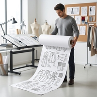 Rollo de Papel para Plotter de 80 g/m², A0, 914 mm x 50 m