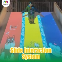 4000 Lumen école immersive jeux de glissement de diapositives interactifs projecteur de système de Projection de glissement pour les enfants