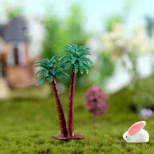 Miniaturas de Coco Simuladas para Decoración de Paisajes de Playa, Mini Modelo de Palmera, Adornos de Escritorio, Accesorios para Manualidades - Product Image 2