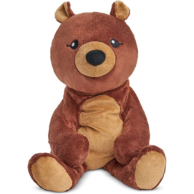 Wholesale Sleeping Squishy Therapeutic Eco Friendly Big Purple Teddy Bear Plush Toy Weighted Stuffed Animal