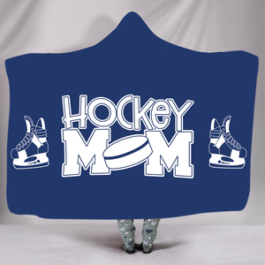 Factory Hockey Custom Pattern logo Winter Indoor <strong>Warm</strong> Adults Wearable Kids Digital Printing Double Thick Hooded <strong>Blanket</strong> - Product Image 6