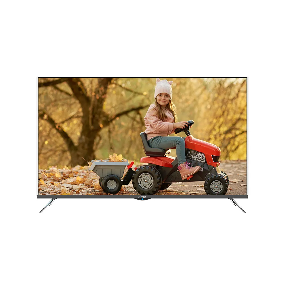 Cao cấp bán hàng nóng 55 inch Hệ thống thông minh UHD độ phân giải không khung QLED truyền hình 4K TV thông minh với màu xanh-răng