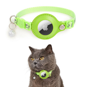 <span class=keywords><strong>Collar</strong></span> de <span class=keywords><strong>gato</strong></span> KingHon <span class=keywords><strong>Airtag</strong></span>, <span class=keywords><strong>collar</strong></span> reflectante de seguridad para mascotas con estampado de huella ajustable con campana para antipérdida con soporte <span class=keywords><strong>Airtag</strong></span> - Product Image 5
