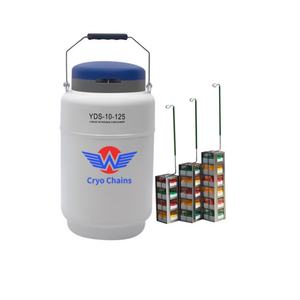 Bouteille de gaz N2 cryogénique scellée sous vide YDS-65-216L 65L récipient de stockage d'azote liquide à col large pour réactif expérimental - Product Image 6