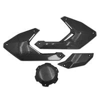 Pour Honda XADV750 2021-2025 – Panneaux latéraux de protection du moteur et du réservoir, carénage noir, couvre-réservoir, panneaux latéraux de moto